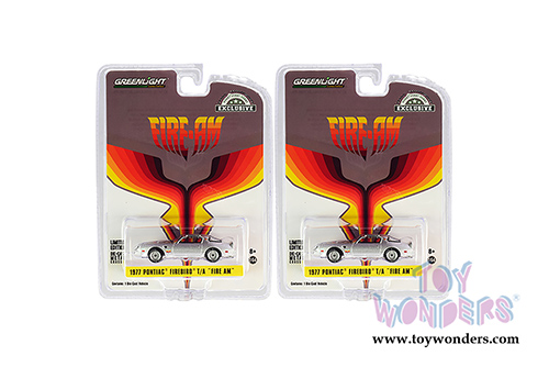 Greenlight - Pontiac&reg; Firebird&reg; T/A "Firearm" by Very Special Equipment (VSE) (1979, 1/64 scale diecast model car, Silver) 30148/48