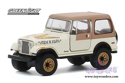 Greenlight - Jeep&reg; CJ-7 Golden Eagle Dixie (1979, 1/64 scale diecast model car, Cream) 30175/48