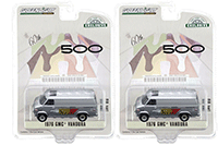 Greenlight - GMC Vandura Transportation 60th Annual Indianapolis 500 Mile Race (1976, 1/64 scale diecast model car, Silver) 30198/48