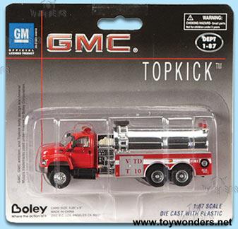 Boley - GMC Fire Tanker w/Pump (2003, 1:87, Red)