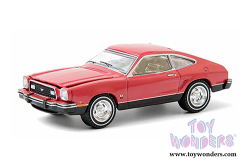 Greenlight - Ford T5 Hardtop (1976, 1/64 scale diecast model car, Bright Red/Black) 30204/48