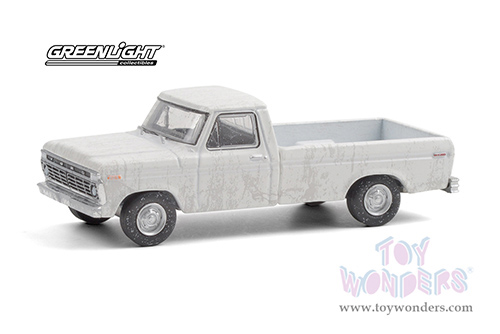 Greenlight - Ford F-100 Pickup Truck - Dukes of Hazzard Uncle Jesse's Truck (1973, 1/64 scale diecast model car, White Weathered) 30217/48