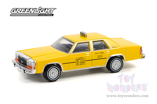 Greenlight - Ford LTD Crown Victoria - NYC Taxi (1991, 1/64 scale diecast model car, Taxi) 30290/48
