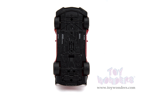 Jada Toys - Hollywood Rides | Marvel Avengers Chevrolet® Camaro® with Iron Man Diecast Figure (2016, 1/32 scale diecast model car, Red/Gold) 30309