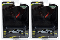 Greenlight - Chevrolet® Corvette® C8 Stingray Convertible - 2022 IMSA GTLM Championship Edition (2022, 1/64 scale diecast model car, Hypersonic Gray) 30322/48 
