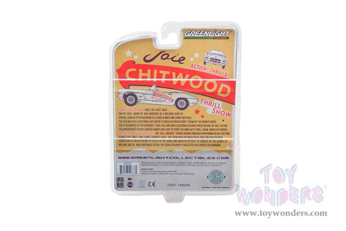 Greenlight - Chevrolet® Corvette - Joie Chitwood Thrill Show (1958, 1/64 scale diecast model car, Cream) 30330/48