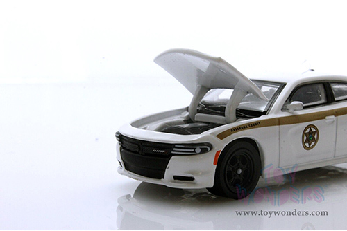 Greenlight - Dodge Charger Pursuit - Absaroka County Sheriff's Department (2015, 1/64 scale diecast model car, White) 30335/48