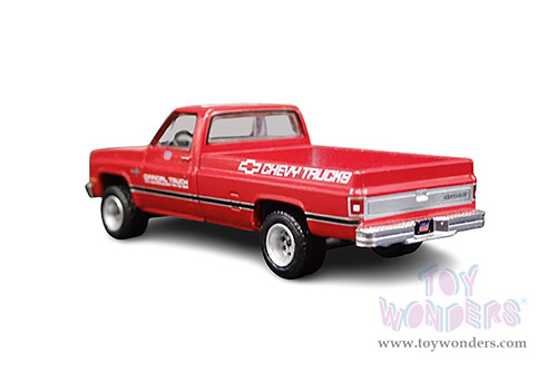 Greenlight - Chevrolet® Silverado Pickup - 70th Annual Indianapolis 500 Mile Race Official Truck (1986, 1/64 scale diecast model car, Red) 30340/48