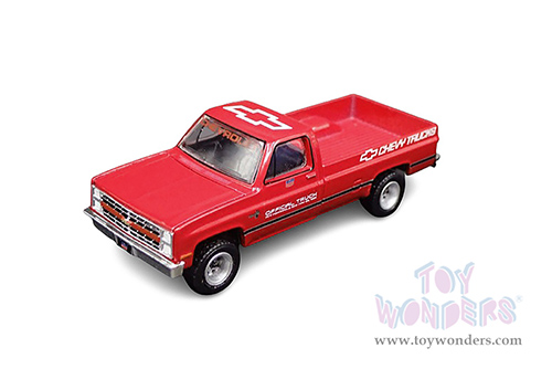 Greenlight - Chevrolet® Silverado Pickup - 70th Annual Indianapolis 500 Mile Race Official Truck (1986, 1/64 scale diecast model car, Red) 30340/48