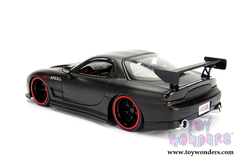 Jada Toys - Metals Die Cast | JDM Tuners&trade; Mazda RX-7 Hardtop (1993, 1/24, diecast model car, Asstd.) 30344DP1