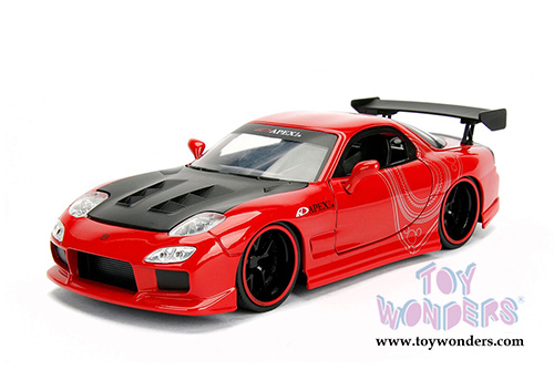 Jada Toys - Metals Die Cast | JDM Tuners&trade; Mazda RX-7 Hardtop (1993, 1/24, diecast model car, Asstd.) 30344DP1