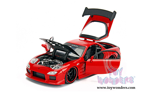 Jada Toys - Metals Die Cast | JDM Tuners&trade; Mazda RX-7 Hardtop (1993, 1/24, diecast model car, Asstd.) 30344DP1
