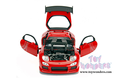 Jada Toys - Metals Die Cast | JDM Tuners&trade; Mazda RX-7 Hardtop (1993, 1/24, diecast model car, Asstd.) 30344DP1