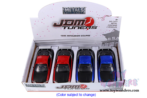 Jada Toys - Metals Die Cast | JDM Tuners&trade; Mitsubishi Eclipse Hard Top (1995, 1/24, diecast model car, Asstd.) 30345DP1