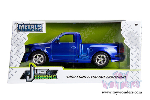Jada Toys - Metals Die Cast Just Trucks | Ford F-150 SVT Lightning Pickup (1999, 1/24 scale diecast model car, Asstd.) 30357WA1