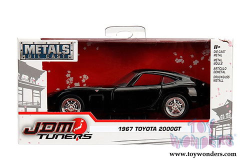 Jada Toys - Metals Die Cast | JDM Tuners&trade; Toyota 2000 GT hardtop (1967, 1/32, diecast model car, Asstd.) 30374WA1