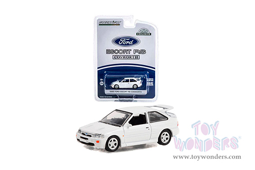 Greenlight - Ford Escort RS Cosworth (1995, 1/64 scale diecast model car, Diamond White) 30379/48