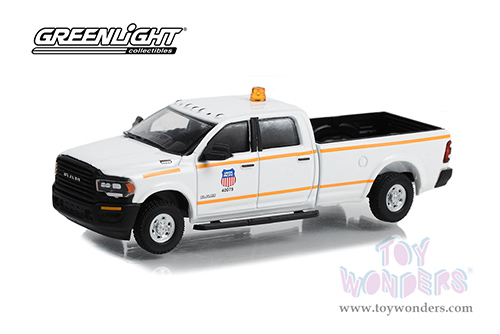 Greenlight - Ram 2500 Union Pacific Railroad Maintenance Truck (2022, 1/18 scale diecast model car, White) 30387/48