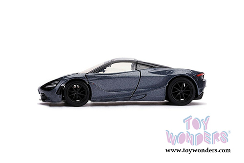 Jada Toys Fast & Furious - Shaw's McLaren 720S Hardtop (1/32 scale diecast model car, Gray) 30755