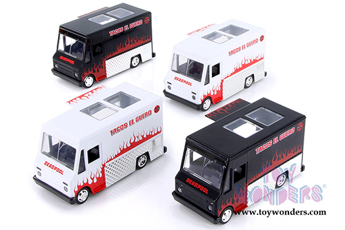 Jada Toys - Metals Die Cast | Deadpool&trade; Taco Truck (1/32, diecast model car, Asstd.) 30879DP1