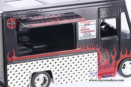 Jada Toys - Metals Die Cast | Deadpool&trade; Taco Truck (1/32, diecast model car, Asstd.) 30879DP1