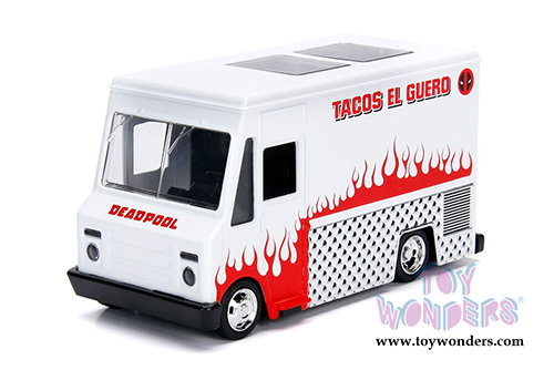Jada Toys - Metals Die Cast | Deadpool&trade; Taco Truck (1/32, diecast model car, Asstd.) 30879DP1