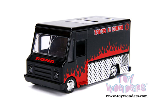 Jada Toys - Metals Die Cast | Deadpool&trade; Taco Truck (1/32, diecast model car, Asstd.) 30879DP1