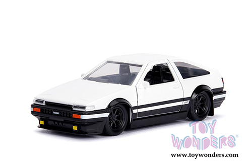 Jada Toys - Metals Die Cast | Toyota Corolla Trueno AE86 Hardtop (1989, 1/32, diecast model car, White) 30882DP1