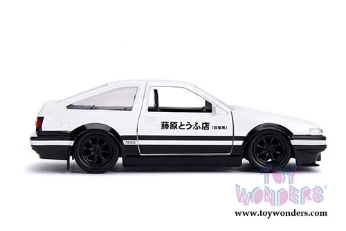 Jada Toys - Metals Die Cast | Toyota Corolla Trueno AE86 Hardtop (1989, 1/32, diecast model car, White) 30882DP1