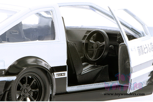 Jada Toys - Metals Die Cast | Toyota Corolla Trueno AE86 Hardtop (1989, 1/32, diecast model car, White) 30882DP1