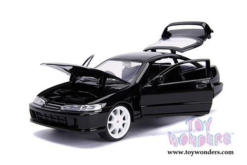 Jada Toys - Metals Die Cast | JDM Tuners&trade; Honda Integra Type-R Japan Spec (1995, 1/24, diecast model car, Glossy Black) 30930