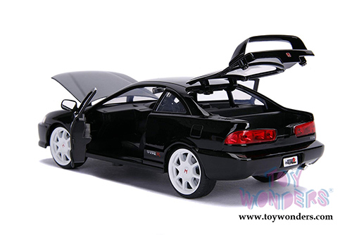 Jada Toys - Metals Die Cast | JDM Tuners&trade; Honda Integra Type-R Japan Spec (1995, 1/24, diecast model car, Glossy Black) 30930