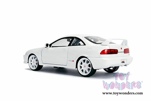 Jada Toys - Metals Die Cast | JDM Tuners&trade; Honda Integra Type-R Japan Spec (1995, 1/24, diecast model car, White) 30931