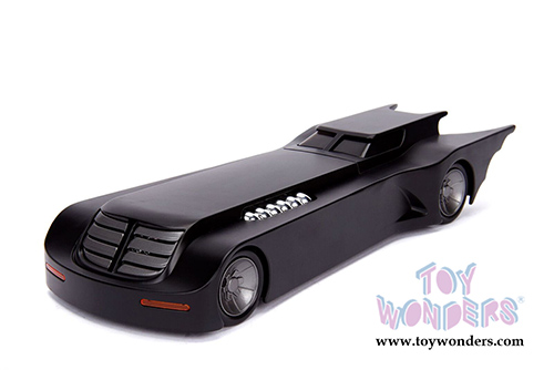 Jada Toys - Metals Die Cast | Animated Series Batmobile (1/24, diecast model car, Black) 30943