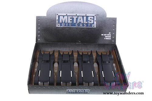 Jada Toys - Metals Die Cast | Animated Series Batmobile (1/24, diecast model car, Black) 30943