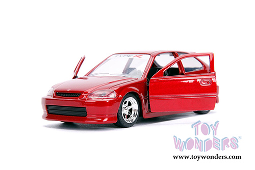 Jada Toys - Metals Die Cast | JDM Tuners&trade; Honda Civic Type-R (1997, 1/32, diecast model car, Asstd.) 30973DP1