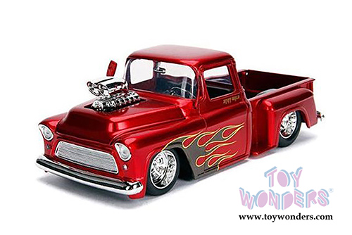 Jada Toys - Metals Die Cast Just Trucks | Chevrolet&reg; Stepside Pickup (1955, 1/24 scale diecast model car, Asstd.) 30980DP1