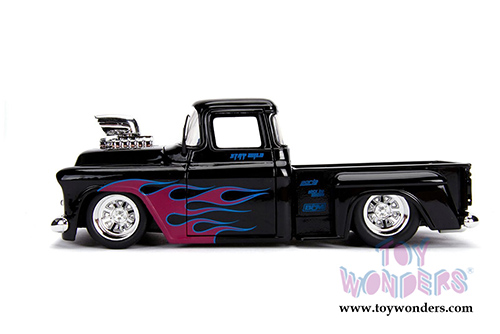 Jada Toys - Metals Die Cast Just Trucks | Chevrolet&reg; Stepside Pickup (1955, 1/24 scale diecast model car, Asstd.) 30980DP1