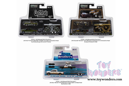 Greenlight - Hollywood Hitch & Tow Series 1 (1/64 scale diecast model car, Asstd.) 31010/24