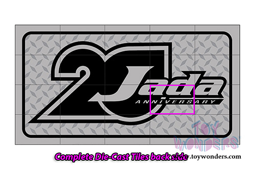 Jada Toys - 20th Anniversary | HEAT Ford COE Flatbed Tow Truck (1947, 1/24, diecast model car, Raw Metal/Black) 31072