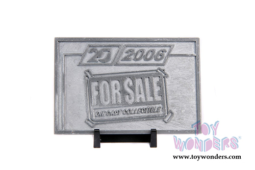 Jada Toys - 20th Anniversary | For Sale Volkswagen Bus (1962, 1/24, diecast model car, Raw Metal/White) 31075