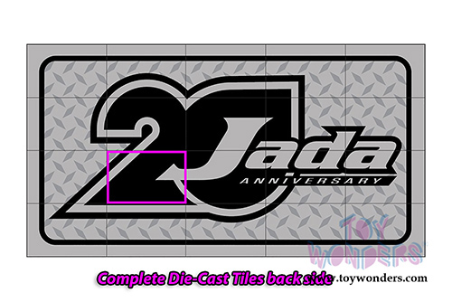 Jada Toys - 20th Anniversary | Lopro Lifestyle Chevrolet&reg; Corvette&reg; Sting Ray&trade; Hardtop (1963, 1/24, diecast model car, Raw Metal) 31079