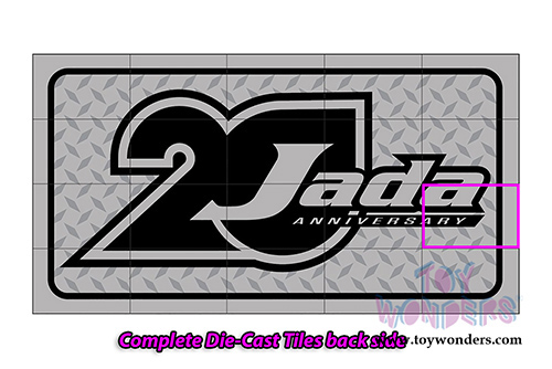 Jada Toys - 20th Anniversary | VDubs Volkswagen Beetle (1959, 1/24, diecast model car, Raw Metal) 31083