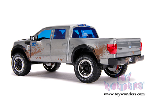 Jada Toys - 20th Anniversary | Just Trucks&reg; Ford F-150 SVT Raptor Pick Up Truck (2011, 1/24, diecast model car, Raw Metal) 31086