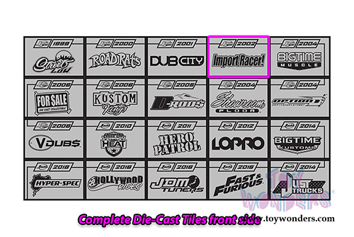 Jada Toys - 20th Anniversary | Import Racer! Mazda RX-7 Hardtop (1983, 1/24, diecast model car, Raw Metal) 31088