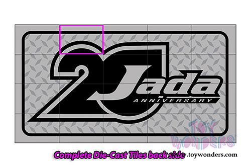 Jada Toys - 20th Anniversary | Import Racer! Mazda RX-7 Hardtop (1983, 1/24, diecast model car, Raw Metal) 31088