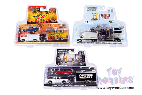 Greenlight - Hollywood Hitch & Tow Series 8 (1/64 scale diecast model car, Asstd.) 31100/24