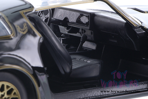 Jada Toys - Metals Die Cast - Hollywood Rides | Smokey and the Bandit Pontiac&reg; Firebird&reg; (1977, 1/24, diecast model car, Black) 31105