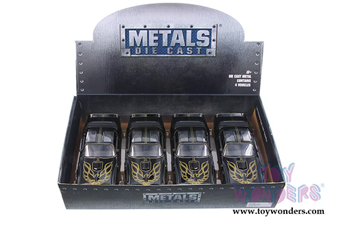 Jada Toys - Metals Die Cast - Hollywood Rides | Smokey and the Bandit Pontiac&reg; Firebird&reg; (1977, 1/24, diecast model car, Black) 31105