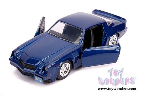 Jada Toys - Hollywood Rides | Stranger Things Billy's Chevy&reg; Camaro&reg; Z28 Hardtop (1979, 1/32 scale diecast model car, Dark Blue) 31113